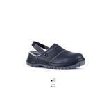 Mekap Slipper 210-02 S1 Src Lacivert Mikrofiber Deri Çelik Burun Sabo Iş Terlik Sandalet
