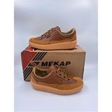 Mekap Unisex Bej Arazi Iş Ayakkabı Hakiki Deri Tabanlı Sağlam Dayanıklı Outdoor Kullanım