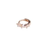 MEKİK SU YOLU HALKA GÜMÜŞ TRAGUS PIERCING - ROSE BAKIR