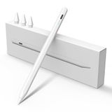 MEKO Stylus Kalem - iPad 2. Nesil Süper Hızlı Şarj (13 Dakika Tam Şarjlı), iPad 6/7/8/9/10, Pro 12.9" (3/4/5/6) ve 11", Air 3/4/5, Mini 5/6 ile Uyumlu