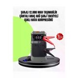 MEKs 4’Ü 1 Arada Powerbank Özellikli Araç Akü Şarj Takviye Cihazı - Hep-7822-3010