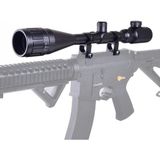 Meks 8-32X50AOEG Taktik Çift Işık Kırmızı,yeşil Kaynaklı,zoomlu Avcılık Nışan,tüfek Dürbün