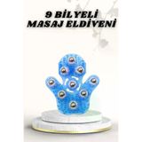 MEKs 9 Bilyeli Masaj Eldiveni Giyilebilir Plastik Vücut Sıkılaştırıcı - Hep-7585-5609