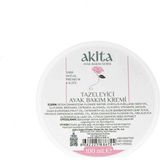 Meks Akita% 100 Doğal Tazeleyici Ayak Kremi Gül 100ML