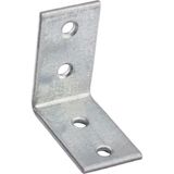 Meks BADEM10 Mobilya Köşe Bağlantı Sabitleme L Demir Deprem Dolap Duvar Birleştirme Gönye 35X35X20 mm (5