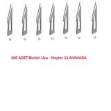 MEKs Bistüri Ucu No 11 - Neşter - 100 Adet CRC-3879608696666
