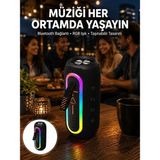 Meks Bluetooth Hoparlör USB Şarjlı Uzun Pil Ömrü Android ve Ios Uyumlu Renkli Yeni - HEP-2720-240 - Çok Renkli