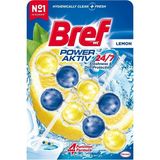 Meks Bref Wc Power Aktiv Limon Duo Pack 2'li Klozet Temizleme Topları 1 x 2 Adet, Limon 2, Ikili