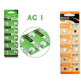 MEKs Buton Pil - Saat Lazer Hesap Makinesi Pili 10lu Paket Ag1 Lr621/lr60 1.55v CRC-7906083816792