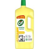 Meks Cif Krem Mucize Yüzey Temizleyici Limon 1500 ml