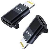 Meks Daytona Cl2 Lightning ≥ USB C Şarj ve Data Aktarım Destekli Kulaklık Adaptörü Dönüştürücü, 2 Adet A