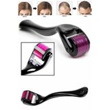 MEKs Derma Roller Titanyum Uçlu 540 İğneli 1 Mm Saç Ve Cilt Bakım Masaj Aleti