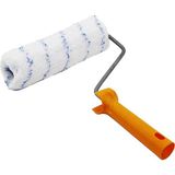 Meks Dış Cephe Boya Rulosu - 20 cm - Turuncu Saplı - Çok Renkli