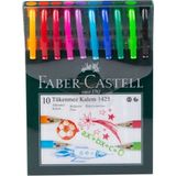 Meks Faber-Castell Faber Castell 1425 Iğne Uçlu Tükenmez Kalem Seti 10'lu