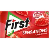 Meks First Sensations Çilek Aromalı Şekersiz Sakız 27 gr