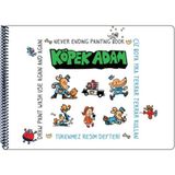 Meks Funny Mat Tükenmez Resim Defteri Köpek Adam 2
