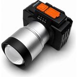 Meks Gold Silver GS-15650 2500 Lümen 4 Mod Sos Özellikli LED Kafa Feneri