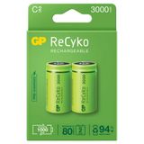 MEKs Gp Recyko 3000mah C Orta Boy Şarj Edilebilir Pil 2'li Paket CRC-7906083831023