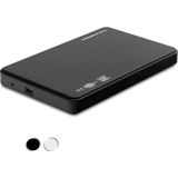 Meks HDD Kutu Usb2.0 Plastik Sata 2.5" Siyah Beyaz - 0-Bordo