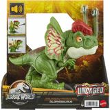 Meks HNT65 Jurassic World Uncaged™ Interaktif Dilophosaurus Figürü - (ClearEyelets)Black-RadiantOrchid