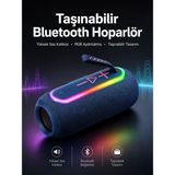 Meks Kablosuz Bluetooth Hoparlör Uzun Pil Ömrü Taşınabilir