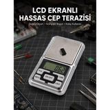 Meks Kapaklı Dijital Cep Terazisi Hassasiyet 300 gr Yeni Nesil