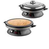 MEKs katmer yufka saci termostatli standli 3000w emaye kapli genis ust yuzey 53cm genislik CRC-7906083826713