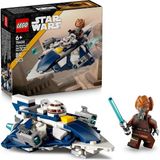 Meks LEGO Star Wars: Klon Savaşları Plo Koon'un Jedi Starfighter Mikro Savaşçısı 75400-6 Yaş ve Üzeri Ço