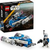 Meks LEGO Star Wars: Klon Savaşları Yüzbaşı Rex Y–wing Mikro Savaşçı 75391 – 6 Yaş ve Üzeri Çocuklar Içi