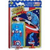 Meks Marvel Legends Retro 3.75 Inç Captain America Aksiyon Figürü