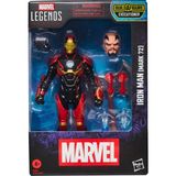 Meks Marvel Legends Serisi Demir Adam (Markos 72), Iron Man Comics Koleksiyonluk 15 cm Ölçekli Aksiyon