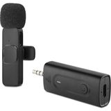 Meks Mikrofon 3.5 mm Siyah Vlog ve Röportaj Için (Kablosuz Model)
