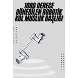 Meks Mutfak Musluk Başlığı 1080 Derece Dönebilir Oynar Başlıklı Musluk Aparatı