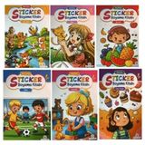 Meks Neşeli Boyama Kitabı Sticker (6 Kitap Set)