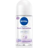 Meks Nivea Fresh Sensation Kadın Roll On Deodorant 50 Ml,72 Saat Anti-Perspirant Koruma