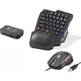 Meks Oyun Klavye Mouse Dönüştürücü Seti 1 Adet Mobil Oyun Aksesuarı