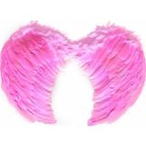 Meks Pembe Melek Kanadı Kostümü Küçük
