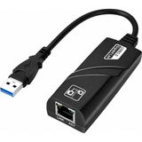 Meks Primex PX-2035 USB 3.0 Gigabit Ethernet Adaptör, 1000MBPS USB To RJ45 Lan Dönüştürücü, USB Network