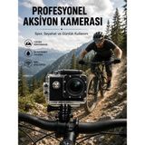 Meks Profesyonel Video Çekimleri Için 1080P Full Hd Aksiyon Kamerası