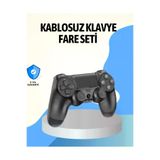 Meks Ps4 Uyumlu Kablosuz Oyun Kolu Ergonomik Çift Titreşimli - HEP-3954-1286