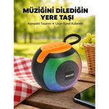 Meks Rgb LED Işıklı Güçlü Baslı Kablosuz Hoparlör Yeni Nesil