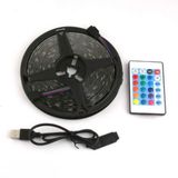Meks RGB Şerit 30 LED Kumandalı USB Bağlantılı