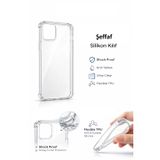 MEKs Samsung Galaxy A07 Uyumlu Şeffaf Silikon Telefon Kılıfı Esnek Darbe Koruyucu CRC-3879608876006