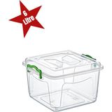 Meks Şeffaf Saklama Kutusu 6 Litre