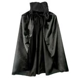 MEKs Siyah Renk Yakalı Halloween Pelerini 90 Cm CRC-3879608351657