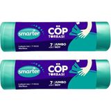 Meks Smarter 2 Li Jumbo Boy Çöp Torbasi 80X110CM (Çöp Poşeti)