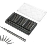 Meks Workpro WP200511 22 Parça Profesyonel Manyetik Saatçi Tornavida Seti