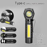 Meks Wt-621 Şarjlı Mıktanıslı Kafa Lambası