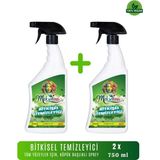 Mekselina Bitkisel Çok Amaçlı Temizleyici 750 ml x 2 Adet - 1,5 LT