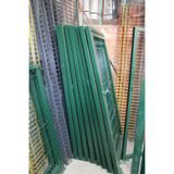 Mekser Bahçe Kapısı- Panel Çit Tel Kapısı-kanatlı Kapı Yeşil- (200 CM X 100 CM) Tam Çerçeve